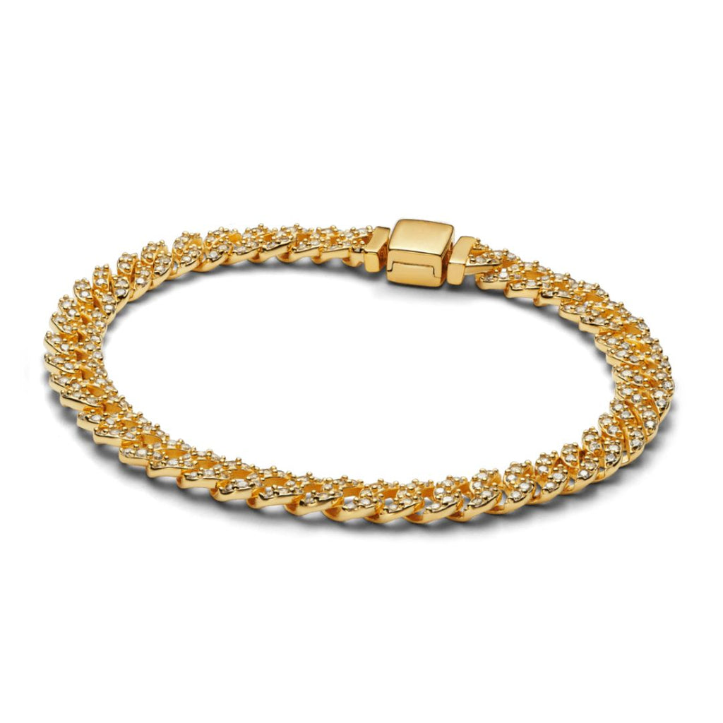Elegantní Zlato Kubánský Náramek s Nadčasovým Designem