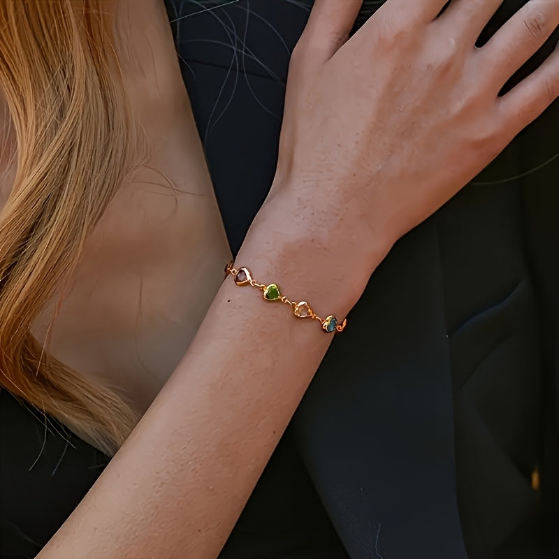 Originální Náramek ve Tvaru Srdce