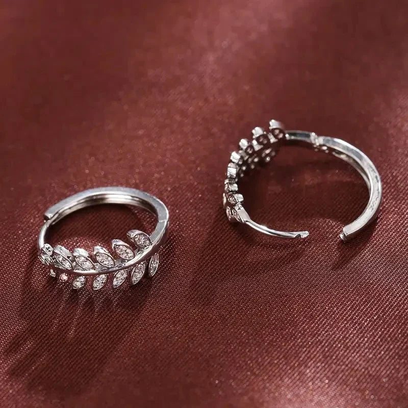 Elegantní visací náušnice s krystaly