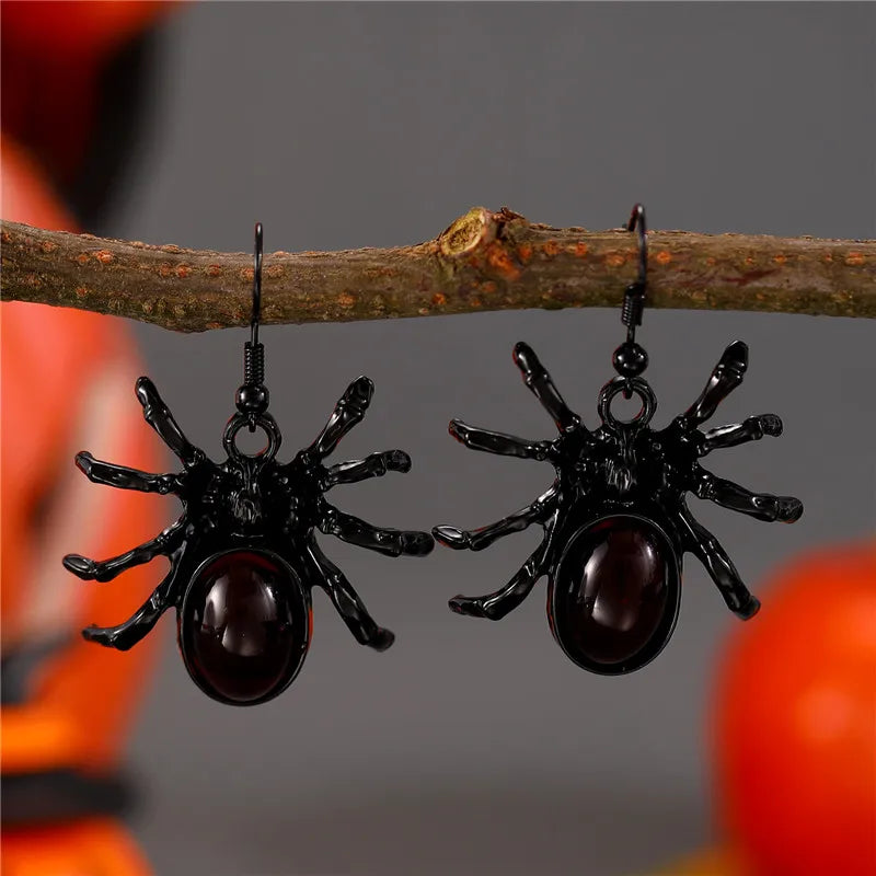 Gotická halloweenská sada náušnic