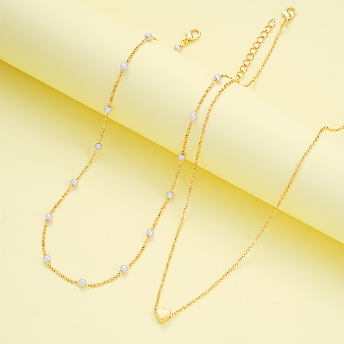 Stylová minimalistická sada náhrdelníku a náramku