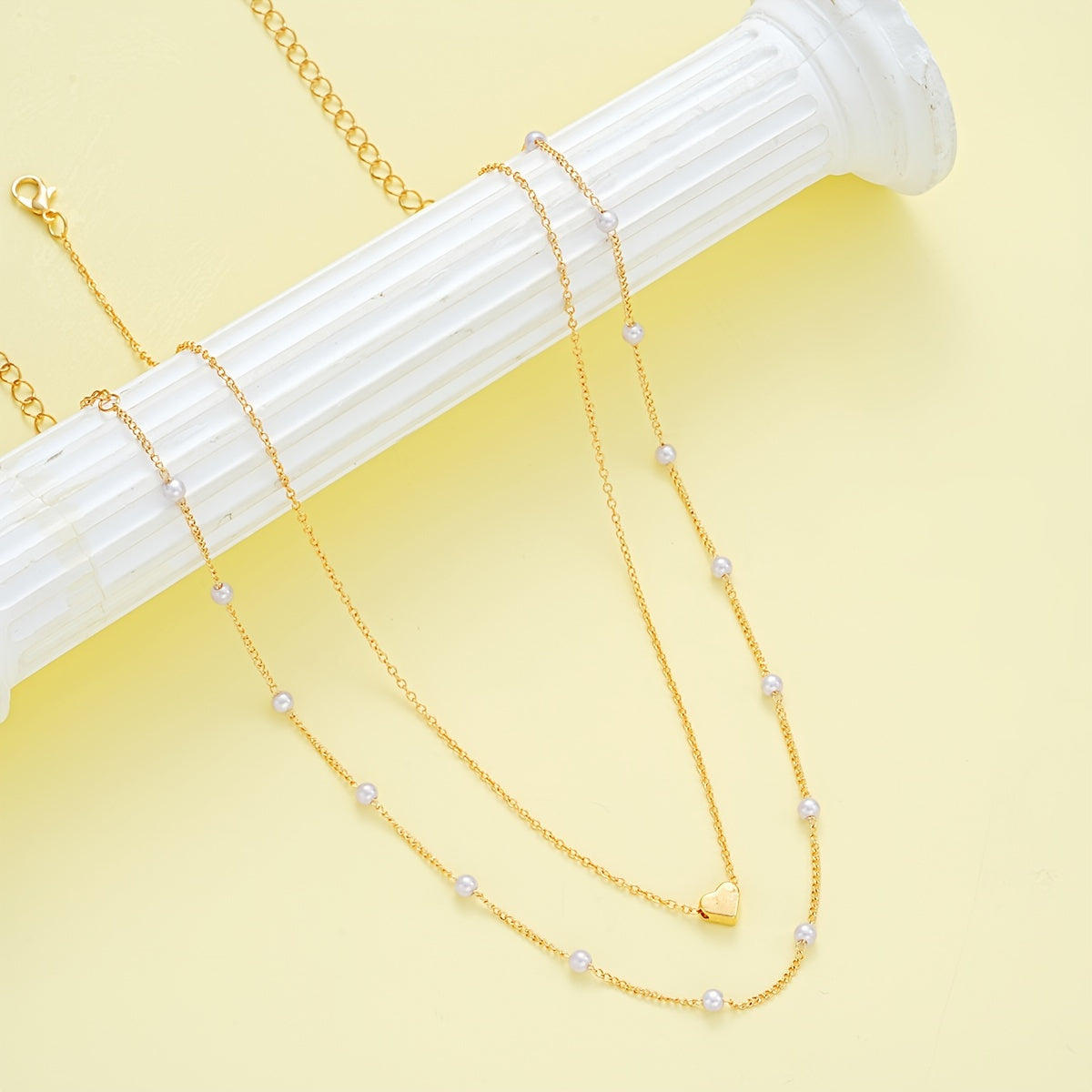 Stylová minimalistická sada náhrdelníku a náramku